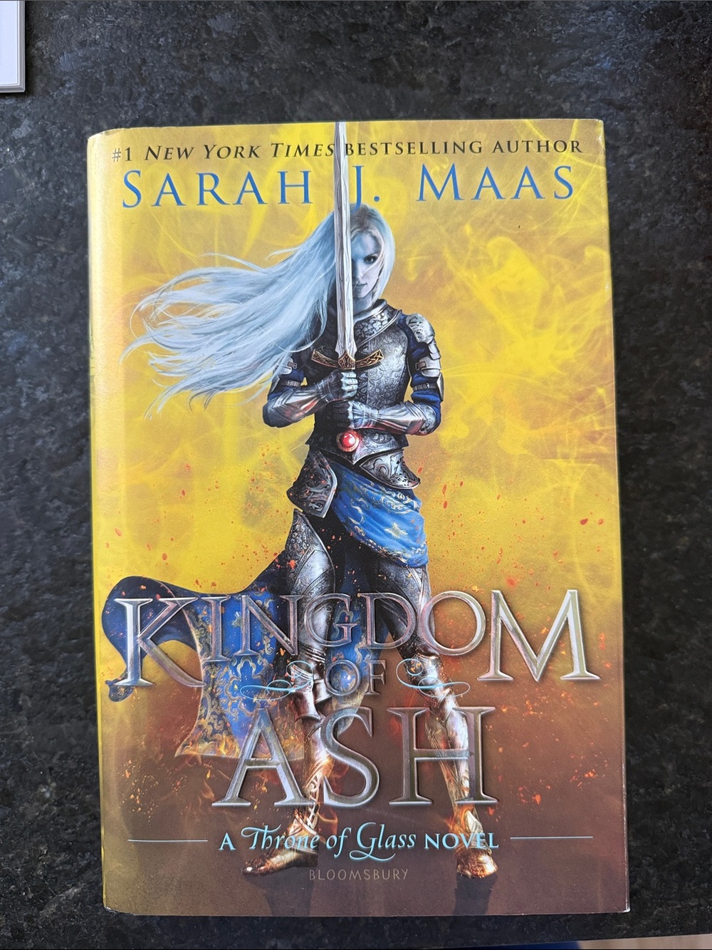 Kingdom of Ash by Sarah J. Maas - OG Cover & Hardcover